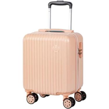 Imagem de Mala, bolsa de transporte, tipo zíper, ultraleve, grande, à prova de choque, silenciosa, rodízios duplos, rotação de 360 graus, viagem, negócios, viagem de negócios (preto, 35,5 cm) (35,5 cm)