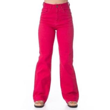 Imagem de CALÇA JEANS FEMININA TEXAS FARM - SHADE - PDF030 - ROSA MAGENTA-Feminino