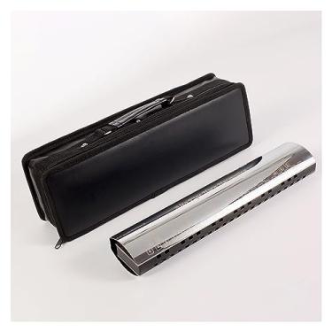 Imagem de Gaita de latão de palheta de bronze fósforo de gaita alto Pipe Horn com estojo