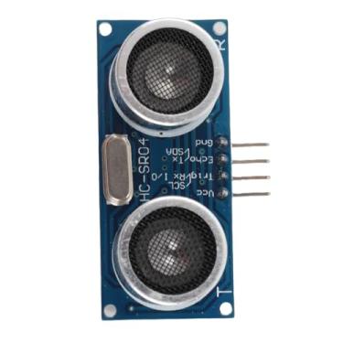 Imagem de Acouto Sensor Ultrassônico de Medição de Distância de Alta Precisão Módulo de Faixa HCSR04 - Compatível Com Módulo Antifurto GH-311 | Medição Precisa, Suporte a Vários Programas MCU, ABS