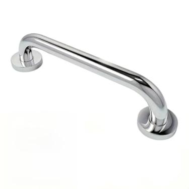 Imagem de kit 4 Barra Apoio 40cm Suporte Para Banheiro Corrimão Aço Inox- Anti-Queda para Idosos - Suporte Fixo para Box e Área do Vaso(1 Barra)