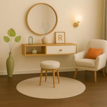 Imagem de Penteadeira Áustria - JM3 Moveis (Nature/Off White)