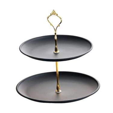 Imagem de Generic Suporte para Bolo, Prato para Bolo, Presentes, Suporte de Vários Andares para Alimentos, Mesa de Buffet, Mesa de Sobremesas, Expositor para Doces, Style B