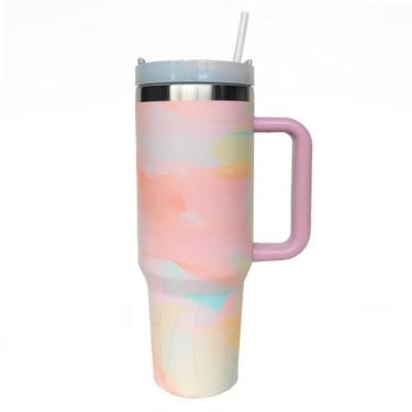 Imagem de Copo Térmico Inox 1200ml Grande com Tampa Canudo Quente Frio - Klizz, 