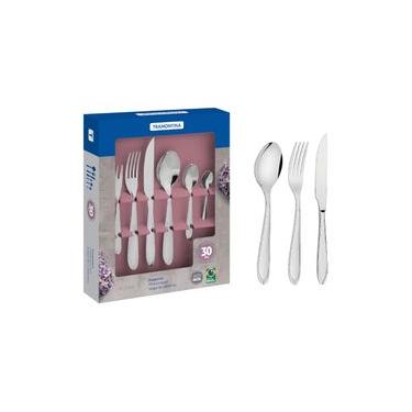 Imagem de Faqueiro Tramontina Laguna 30 Peças Aço Inox