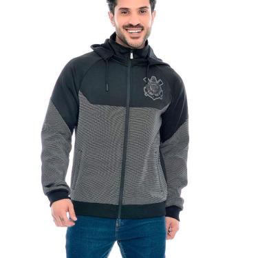 Imagem de Jaqueta Corinthians Rajada Masculina-Masculino