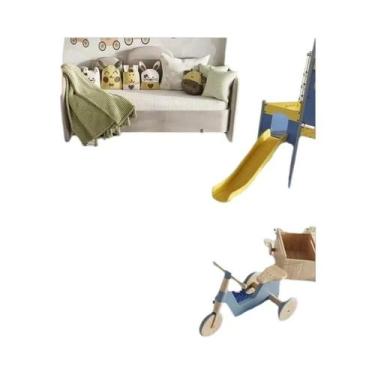 Imagem de Tapete De Atividades Para Bebês 16 Peças 30x30cm Antichoque Antiderrap