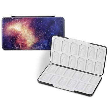 Imagem de CaseBot Capa Para Cartão de Jogo Para Jogos Nintendo Switch, Capa Dura Protetora E Durável Para Cartão de 24 Slots E Caixa de Suporte Para Armazenamento de Cartão Micro SD de 24 Slots, Fina E Portátil