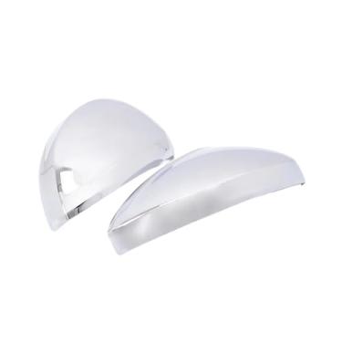 Imagem de Compatível Com VW Tiguan 2017-2023 - Capa Protetora Cromada Para Espelho Retrovisor Lateral - Acessórios De Estilo Automotivo(Chrome)