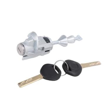 Imagem de Jiawu Cilindro de Fechadura da Porta, Conjunto de Fechadura da Porta Dianteira Esquerda do Lado do Motorista Com 2 Chaves para 325xi, Série 3 E90 E91 E92 E93, 51217162427