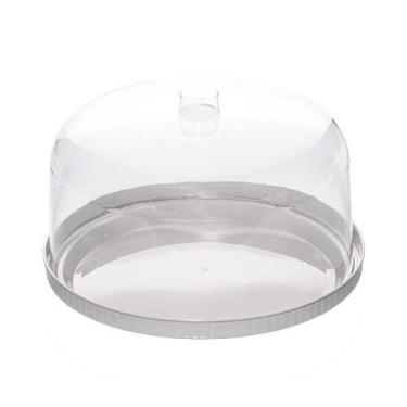 Imagem de Boleira Redonda Serve Tudo Com Tampa Diamond 36,5 Cm 1747 Paramount