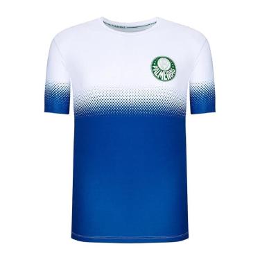 Imagem de Camisa Juvenil Palmeiras Defense Licenciada Betel - Branco+Azul-Unissex
