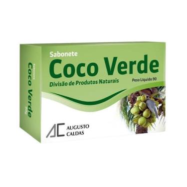 Imagem de Sabonete augusto caldas natural coco verde 90 gr