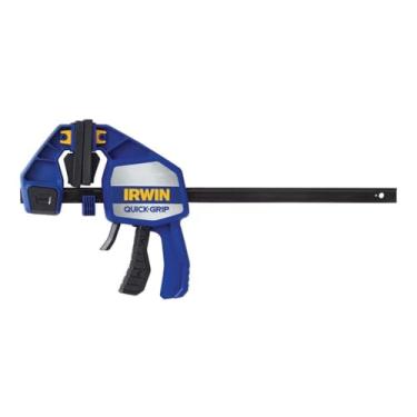Imagem de IRWIN Grampos de barra QUICK-GRIP para marcenaria, com uma mão, resistente, 30,5 cm (1964712)