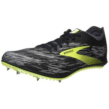 Imagem de Brooks Elmn8 V5 Tênis de corrida masculino, Vida noturna, cinza e preto, 41 BR