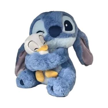 Imagem de Boneco De Pelúcia Disney Stitch De 22cm, Pato Fofo Lilo, Brinquedo De 