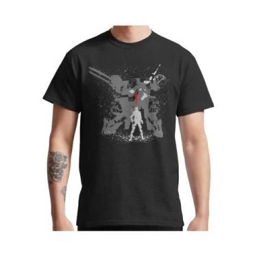 Imagem de Camiseta Masculina MGS2 Bootleg METAL GEAR SOLID 2 Sons of Liberty Koj