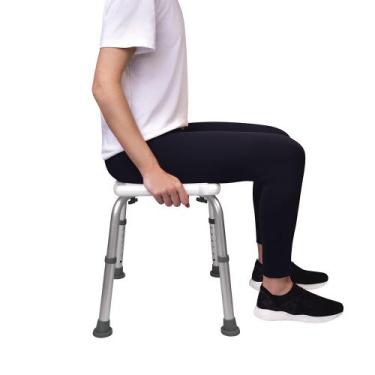 Imagem de Banco Banqueta Para Banho Até 135kg Mercur