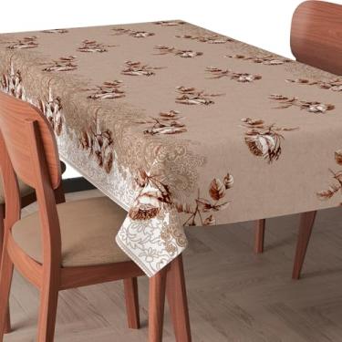 Imagem de Toalha de Mesa Térmica Impermeável Estampada 4–12 Lugares Proteção para Mesa Cozinha Jantar (Finesse,6 Lugares: 2,00m x 1,40m)