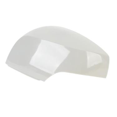 Imagem de aqxreight Capa do Espelho Retrovisor Substituição da Capa do Espelho da Porta Sem Pintura para 2014-2018 Com Orifício de Giro Cinza à Direita Substituição para 2013Espelho Retrovisor Lateral