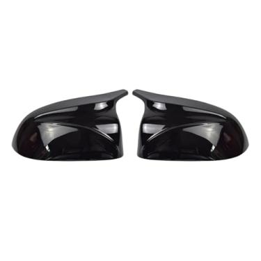 Imagem de Capa de espelho de substituição de fibra de carbono, 2 peças, compatível com BMW X3 G01 (2018-2024) X4 G02 (2018-2024) X5 G05 (2018-2024)(Glossy black HS-BW-0)