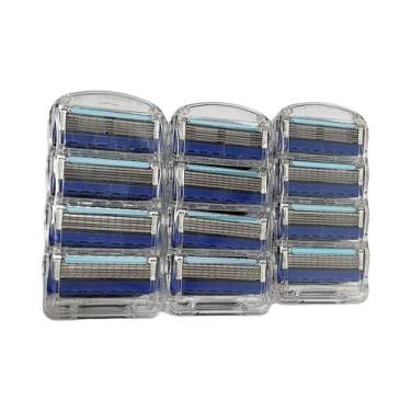 Imagem de Aparelho De Barbear Premium Masculino De 5 Camadas Com Lâminas Substit