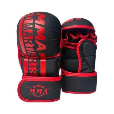 Imagem de Luvas De Boxe MMA Profissionais Para Homens E Mulheres, Dedos Cortados