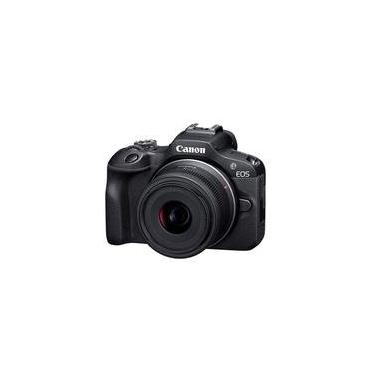 Imagem de Câmera Digital EOS R100 Canon, 24.1MP, WiFi, Lente RF-S 18-45mm  F4.5-6.3 IS STM - 6052C043AA