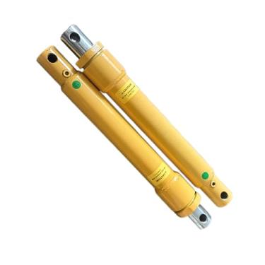 Imagem de XTSZHDSL 2 peças Cilindro hidráulico 3.8 cm x 25.4 cm Orifício 5/20.3 cm Compatível com Compradores Produtos 1304005 Meyer 05810 Ram Snow Plow Angle Angling Cylinder Rams