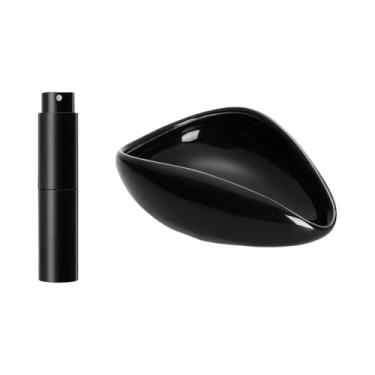 Imagem de Conjunto De Copo Dosador De Grãos De Café De Cerâmica De 8ml E Bandeja