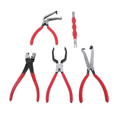 Imagem de Cryfokt Alicate de Desconexão Elétrica de 5 Unidades, Alicate Separador de Conector Robusto, Operação Em Vários ângulos, de Remoção de Terminal Eficiente para Profissionais