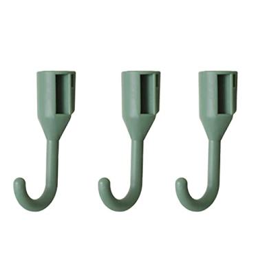 Imagem de Mingzhe Combinação de Montagem Em Rack de Exibição Pegboard para Organizador Parede Banheiro Cozinha Dormitório Escritório Em Casa, Material PS (Verde)