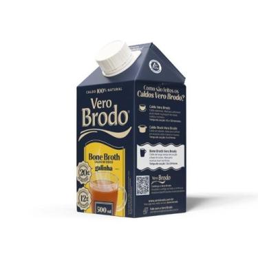 Imagem de Caldo de Osso de Galinha Bone Broth 500ml - Vero Brodo