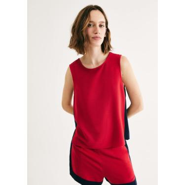 Imagem de Regata Feminina Com Recorte Em Viscolinho-Feminino