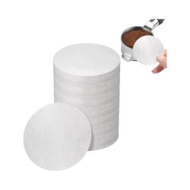 Imagem de 500 Peças De Filtros De Papel Para Café Não Branqueados 51mm 54mm, Tel