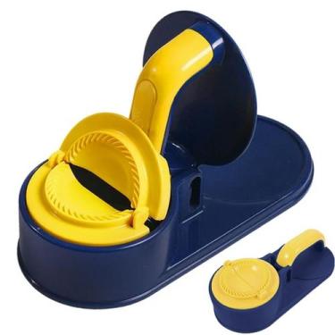 Imagem de Maquina de Modelar Pastel Molde Bolinho Gyoza Massa Ravioli Lanche Pre