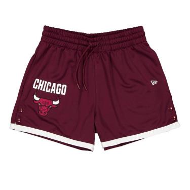Imagem de SHORTS NEW ERA CHICAGO BULLS NBA VINHO-Unissex
