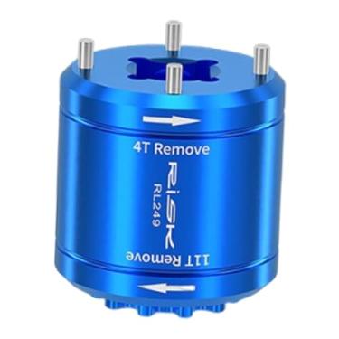 Imagem de UGPLM Ferramenta extratora 2 em 1 para remoção da tampa do pedivela da bicicleta - Acessórios para ciclismo - Removedor de tampa do pedivela