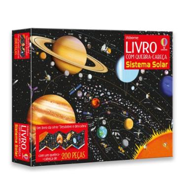 Imagem de Livro - Sistema solar: livro com quebra-cabeça