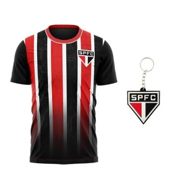 Imagem de Kit São Paulo Camisa Romper + Chaveiro Símbolo - Masculino Tamanho:GG;Cor:;Gênero:Masculino-Masculino