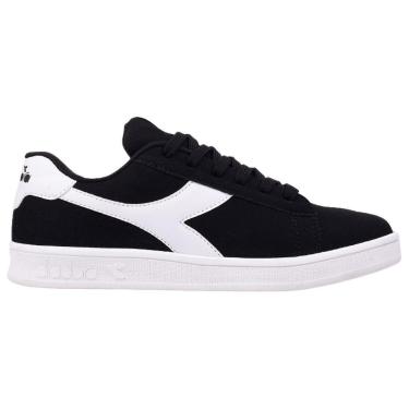 Imagem de Tênis Diadora Centrale Suede Unissex - Preto e Branco-Unissex