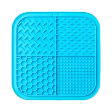 Imagem de Tapete De Silicone Para Cães E Gatos Com Ventosas, Alimentador Lento, 