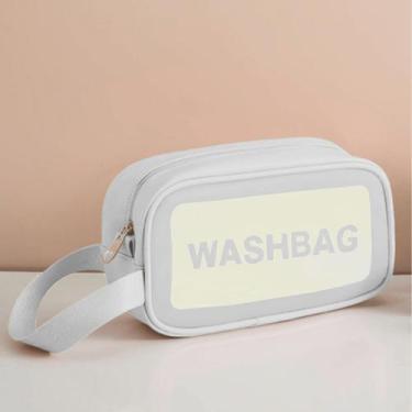 Imagem de Washbag Bolsa Nécessaire Feminina Para Maquiagem Multifunções banheiro