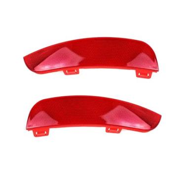 Imagem de FLJOYOEU Luz de parada esquerda direita luz de freio para-choque traseiro refletor lâmpada de luz de lente automotiva, compatível com Volvo S40 V50 2008-2015 30763345 30763346(1 esquerda e 1 direita)