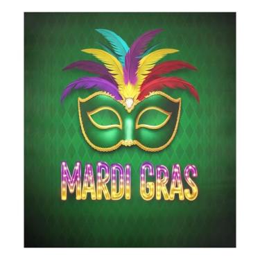 Imagem de Blueangle Capa magnética para lava-louças de carnaval, decoração de capa frontal de lava-louças, adesivos de eletrodomésticos, adesivos de eletrodomésticos, 58,4 cm C x 66 cm adesivo magnético