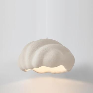 Imagem de Luminária Pendente Nuvem Grande 52cm/20,5" Luminária Pendente Estilo Nórdico Moderno Wabi-sabi Luminária de Teto para Quarto Sala de Jantar Hall de Entrada, Escadas, Sala de Estar, Soquete E