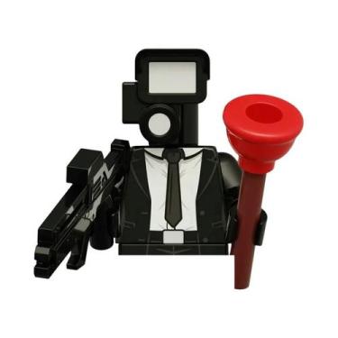 Imagem de Figura Miniatura Do Homem Do Banheiro Skibidi De 4CM Com Câmera De Áud