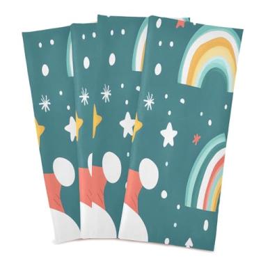 Imagem de xigua Conjunto de 6 panos de prato de cozinha, toalhas de cozinha macias altamente absorventes de secagem rápida para limpeza de pratos e limpeza manual, 71 x 45 cm