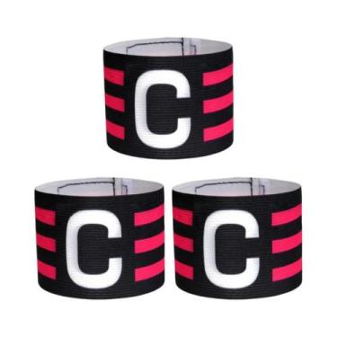 Imagem de Braçadeira De Capitão De Futebol Ajustável Para Crianças E Adultos, Pr