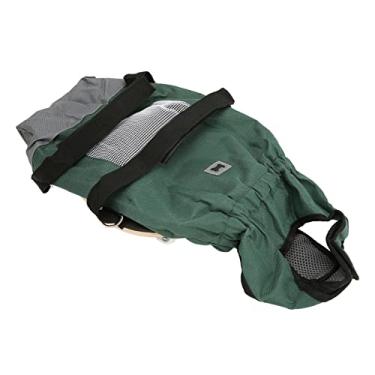 Imagem de RiToEasysports Cadeira de Rodas para Cães, Carrinho de Apoio para Pernas Traseiras Ajustável Com Malha Respirável e Rodas para Animais de Estimação Paralisados, Auxílio de Mobilidade Leve para (L